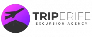 Logo triperife excursions in tenerife black