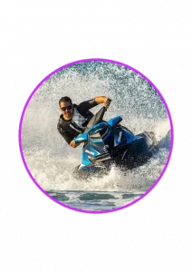 Water sports excursions in Tenerife such as jet skiing and parasailing