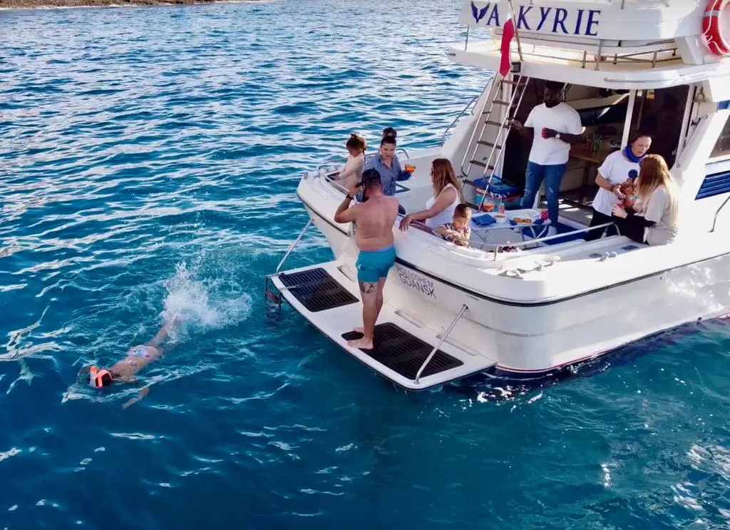 Valkyrie Charter boat in Las Galletas Tenerife